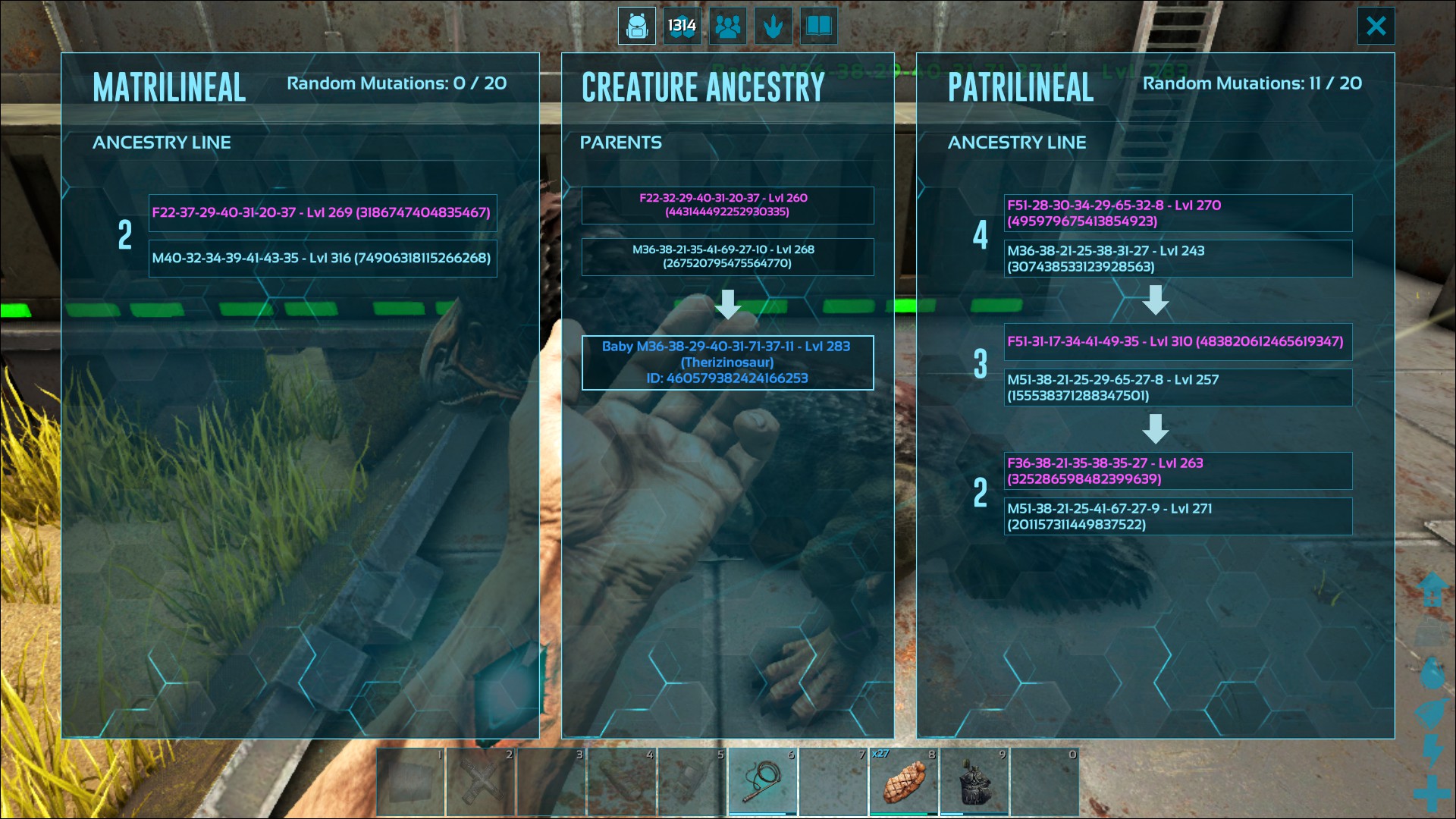 ARK Dino Ancestry Screenshot