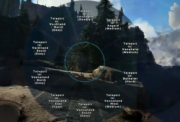 ARK Survival Evolved Fjordur Teleportation Wheel