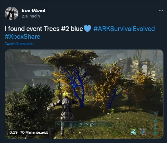 ARK Blue Trees