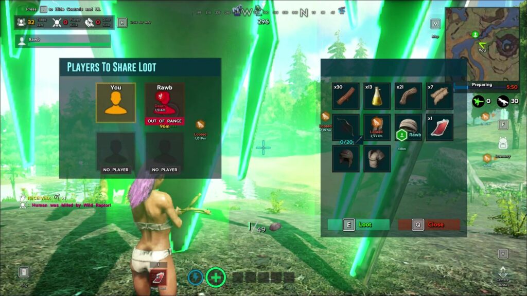 ARK Survival Of The Fittest lootdrops